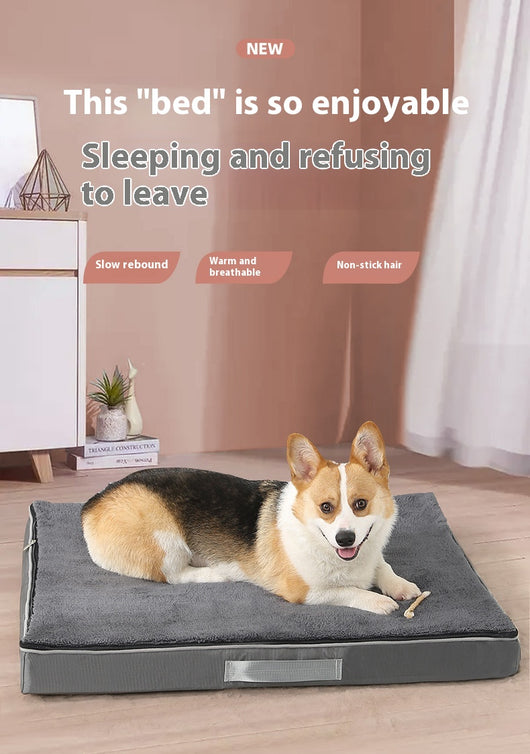 Colchoneta Ortopédica para Mascotas con Espuma Viscoelástica Lavable - Image 28