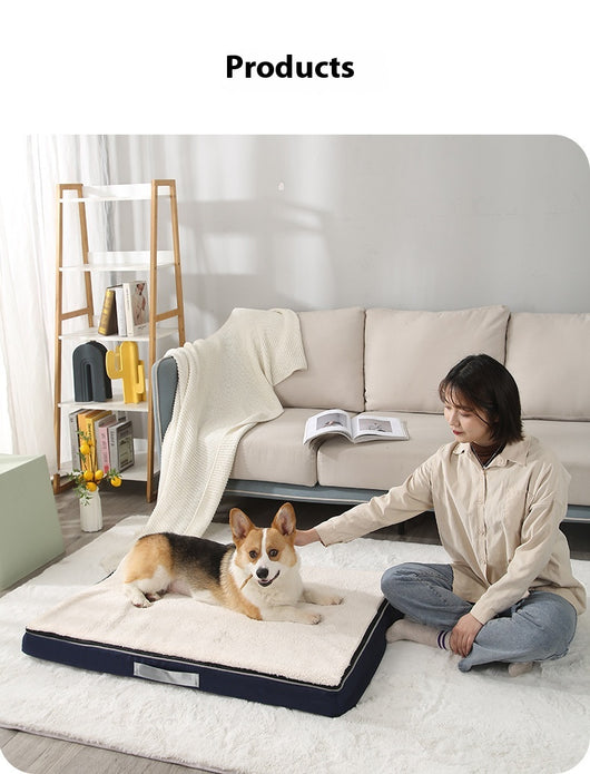 Colchoneta Ortopédica para Mascotas con Espuma Viscoelástica Lavable - Image 32