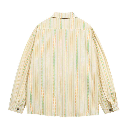 Camisa Holgada Hip-hop para Hombre - Primavera y Otoño - Image 23
