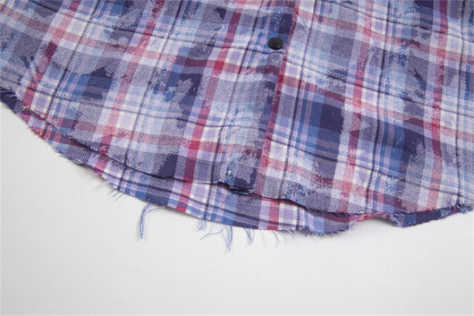 Camisa Punk Suelta para Hombre - Estilo Rebelde y Versátil - Image 36
