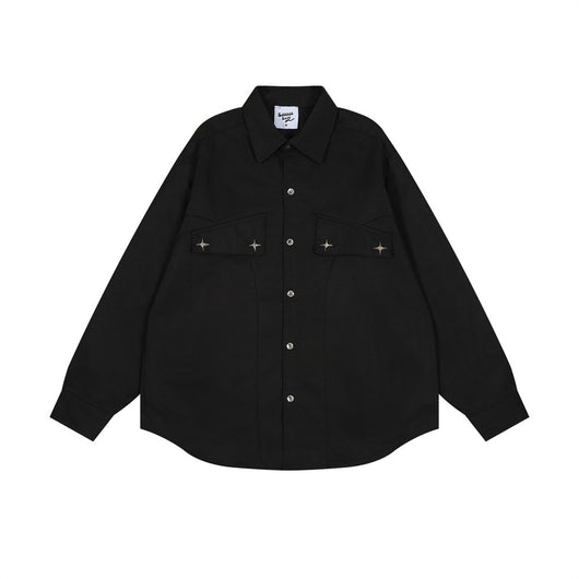 Camisa Suelta de Manga Larga para Hombre - Image 19