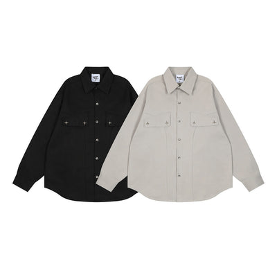 Camisa Suelta de Manga Larga para Hombre - Image 20