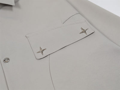 Camisa Suelta de Manga Larga para Hombre - Image 28