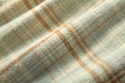 Camisa de Manga Larga Tie-Dye Cuadros Degradado para Hombre - Image 22