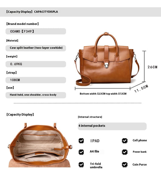 Bolso de Hombro Retro para Mujer con Gran Capacidad - Image 19