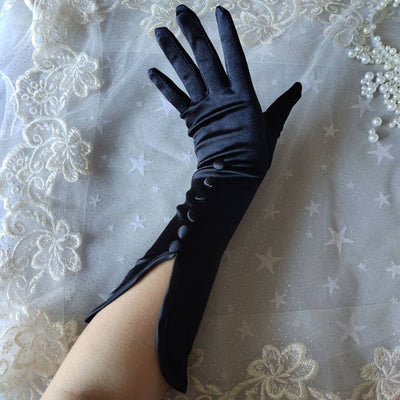 Guantes de Satén para Novia - Colección Studio Fotográfico - Image 8