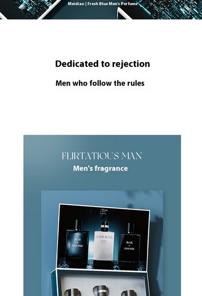 Set de Perfume Floral para Hombre - Kit de 3 Piezas - Image 33