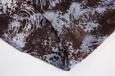Camisa Suelta de Manga Larga Tie-Dye Tinta para Hombre - Image 29