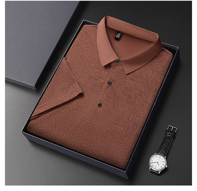 Camiseta Fresca de Seda de Hielo con Estampado Moderno para Hombre - Image 60