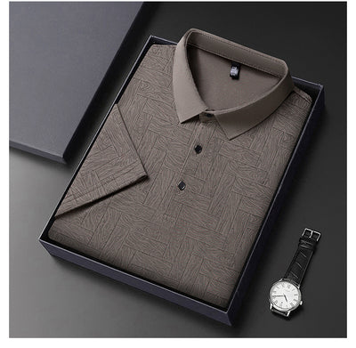 Camiseta Fresca de Seda de Hielo con Estampado Moderno para Hombre - Image 62