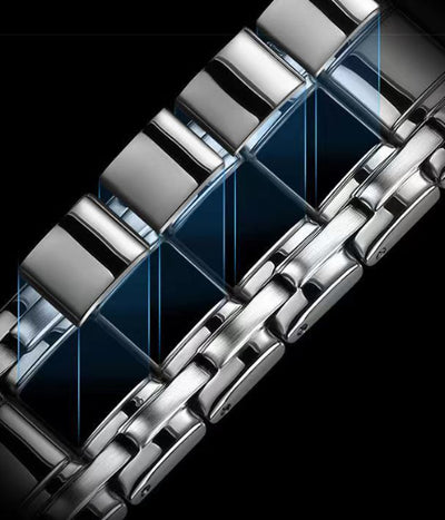 Reloj Automático para Hombre de Acero Inoxidable Resistente al Agua - Image 9