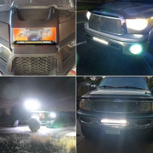 Luz LED Ultrafina para Parrilla Delantera - Barra Única Continua - Image 13