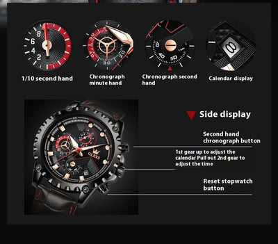 Reloj Multifuncional para Hombre con Esfera Grande Luminosa - Image 16