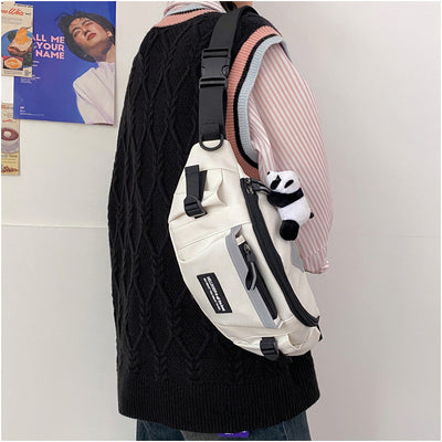 Bolsa de Pecho Deportiva para Hombre - Mochila Cruzada de Gran Capacidad - Image 14