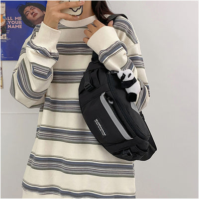 Bolsa de Pecho Deportiva para Hombre - Mochila Cruzada de Gran Capacidad - Image 16