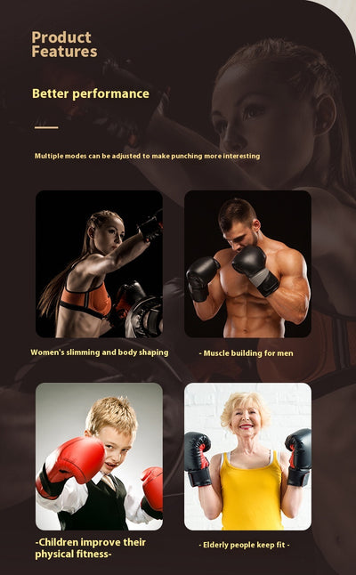 Máquina de Boxeo Musical para Entrenamiento de Reflejos - Image 32