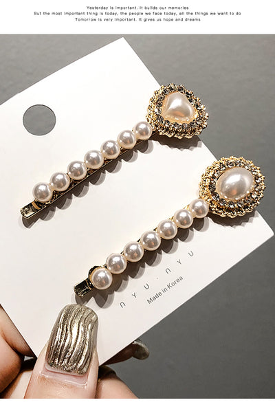 Pinza para el Cabello con Perlas Estilo Retro - Image 13