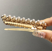 Pinza para el Cabello con Perlas Estilo Retro - Image 17