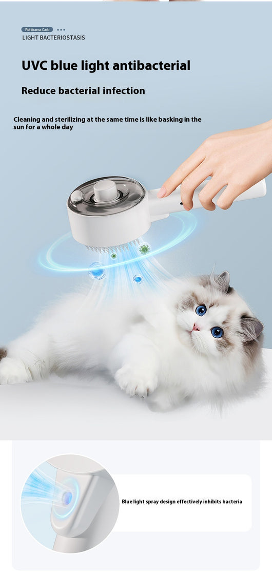 Cepillo Deslanador con Vapor para Perros y Gatos - Limpieza Automática - Image 24