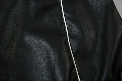 Chaqueta de Cuero para Hombre Estilo Rock Europeo y Americano - Diseño Motociclista - Image 24