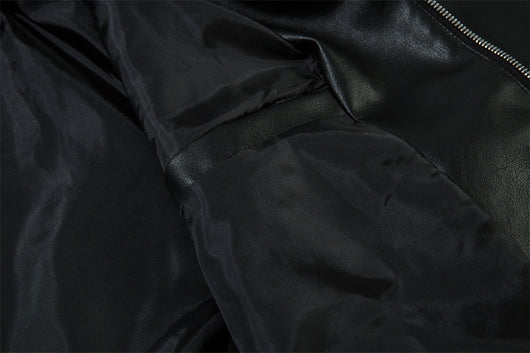Chaqueta de Cuero para Hombre Estilo Rock Europeo y Americano - Diseño Motociclista - Image 28