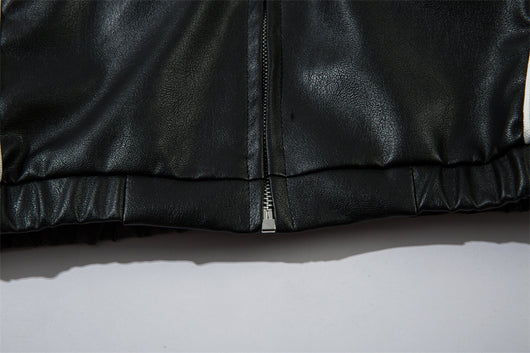 Chaqueta de Cuero para Hombre Estilo Rock Europeo y Americano - Diseño Motociclista - Image 32