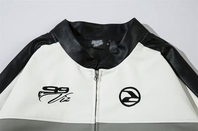 Chaqueta de Cuero para Hombre Estilo Rock Europeo y Americano - Diseño Motociclista - Image 33