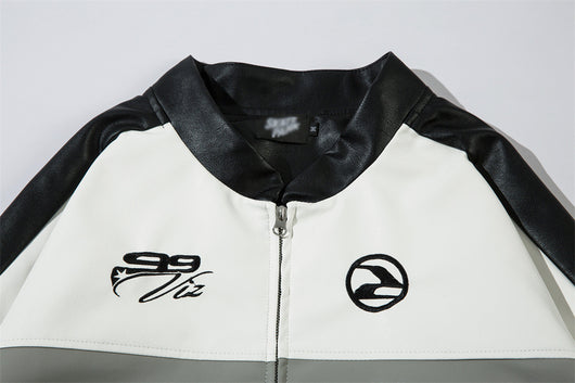 Chaqueta de Cuero para Hombre Estilo Rock Europeo y Americano - Diseño Motociclista - Image 33