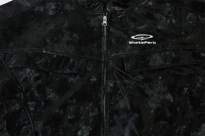 Chaqueta de Cuero Punk Rock Suelta Estilo Europeo - Image 26