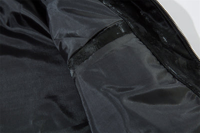 Chaqueta de Cuero Punk Rock Suelta Estilo Europeo - Image 34