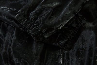 Chaqueta de Cuero Punk Rock Suelta Estilo Europeo - Image 38