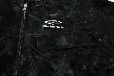 Chaqueta de Cuero Punk Rock Suelta Estilo Europeo - Image 39