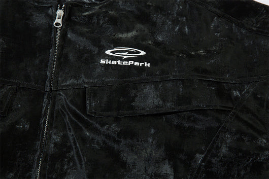 Chaqueta de Cuero Punk Rock Suelta Estilo Europeo - Image 39