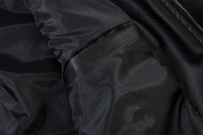 Chaqueta de Cuero Suelta con Letras Bordadas Estilo Europeo Americano - Image 37