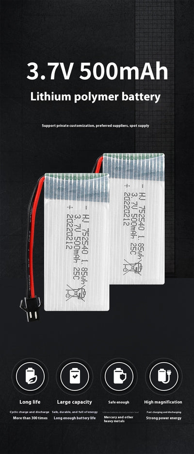 Batería para Dron X5C 37V 500mAh - Rendimiento Máximo - Image 19