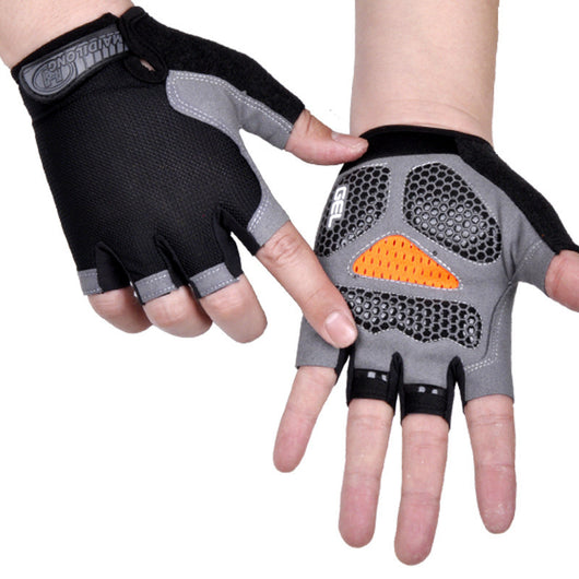 Guantes de Ciclismo Antideslizantes Antisudor Dedos Cortos Hombre Mujer - Image 20