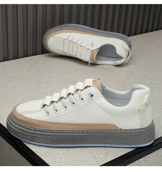 Tenis de Cuero para Skateboard con Plataforma - Estilo Casual Deportivo - Image 14