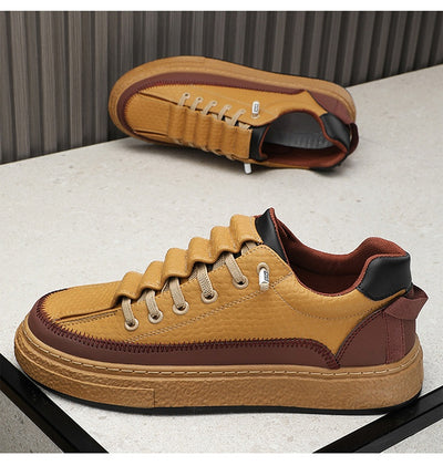 Tenis de Cuero para Skateboard con Plataforma - Estilo Casual Deportivo - Image 17
