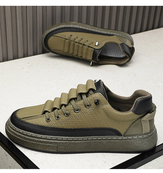 Tenis de Cuero para Skateboard con Plataforma - Estilo Casual Deportivo - Image 20