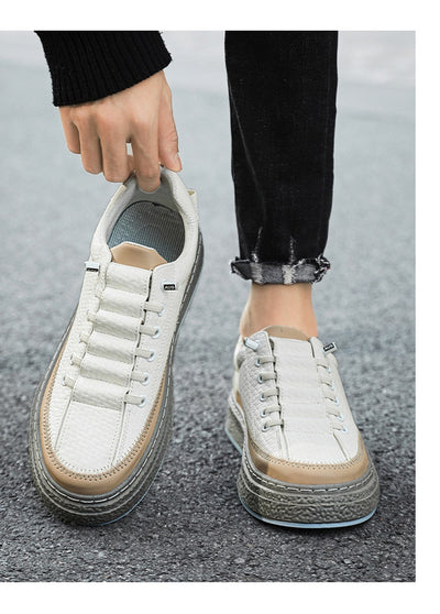 Tenis de Cuero para Skateboard con Plataforma - Estilo Casual Deportivo - Image 27