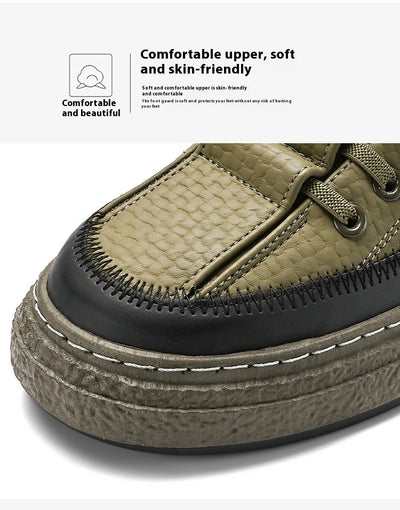 Tenis de Cuero para Skateboard con Plataforma - Estilo Casual Deportivo - Image 29