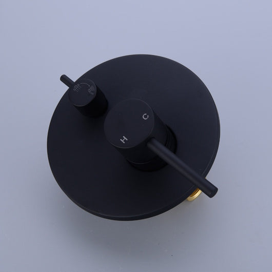 Conjunto de Ducha Empotrada Negra con Control de Temperatura - Image 31