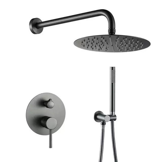 Conjunto de Ducha Empotrada Negra con Control de Temperatura - Image 57