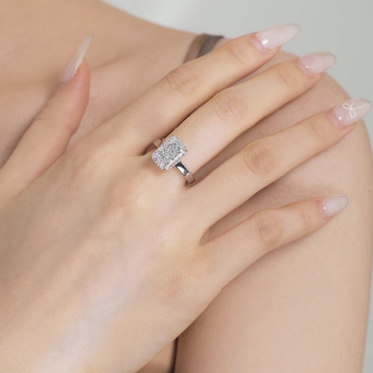 Anillo de Plata 925 con Circonita 8A y Diseño Floral Tallado - Joyería Étnica Premium - Image 10