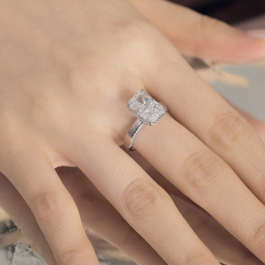 Anillo de Plata 925 con Circonita 8A y Diseño Floral Tallado - Joyería Étnica Premium - Image 11
