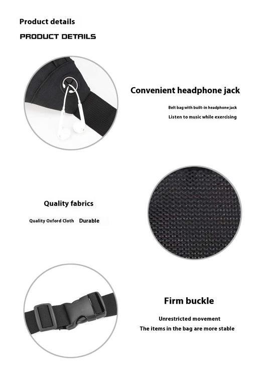 Riñonera Deportiva Impermeable para Viajes y Entrenamientos - Image 18