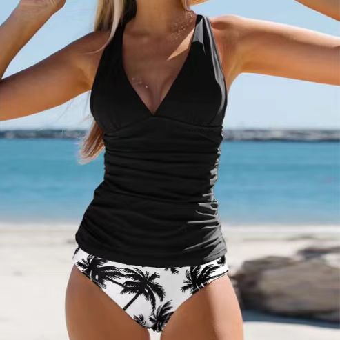 Traje de Baño Bikini con Tirantes y Estampado Playero - Image 18
