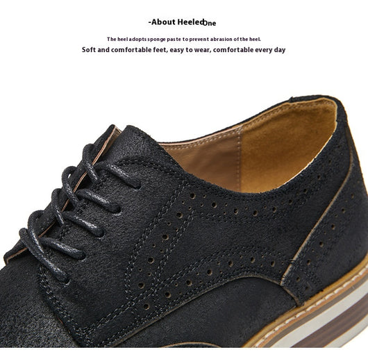 Zapatos Formales de Gamuza Auténtica para Hombre - Estilo Brogue Ejecutivo - Image 20