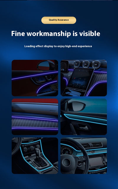 Luz de Ambiente para Auto 64 Colores con Fibra Óptica - Image 19