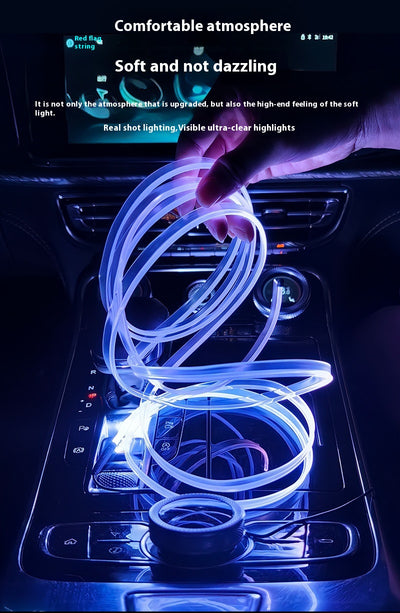Luz de Ambiente para Auto 64 Colores con Fibra Óptica - Image 24